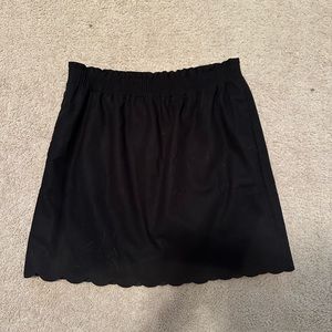 J Crew scalloped skirt
